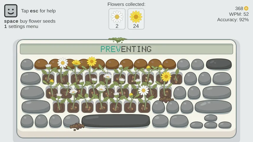 Скриншот 7 к игре Qwerty Garden
