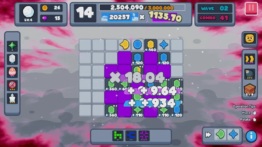 Скриншот 5 к игре Combo Fun Garden