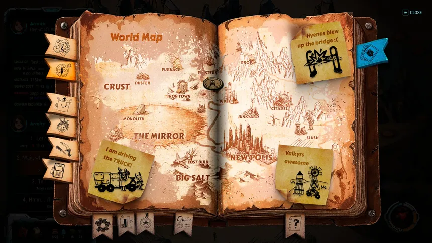 Скриншот 6 к игре Armita's Search: Story-Driven Tactical Deckbuilder
