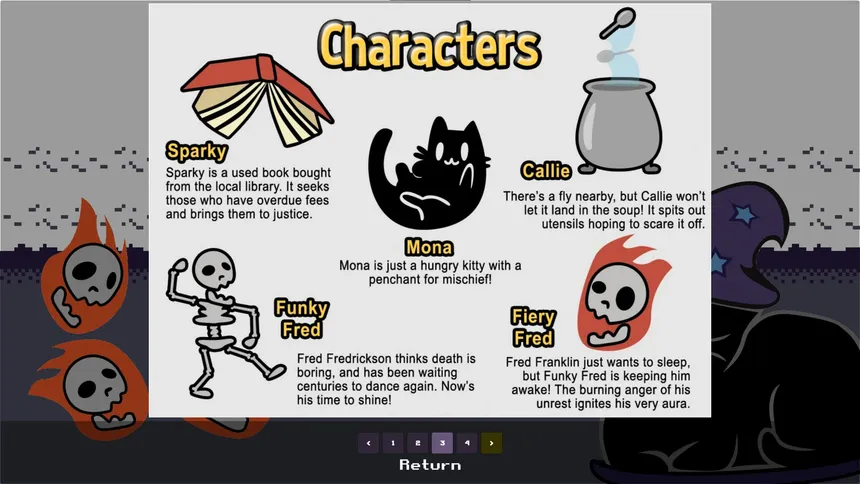 Скриншот 5 к игре Mona and the Witch's Hat Deluxe