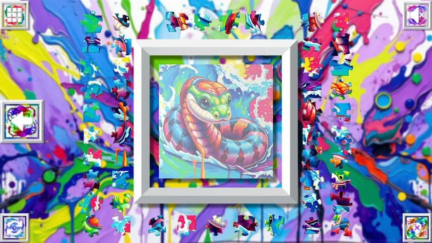Скриншот 5 к игре Color Splash: Reptiles