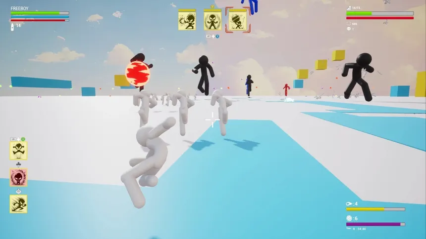 Скриншот 5 к игре STICKMAN DX : MEGA FIGHTERS