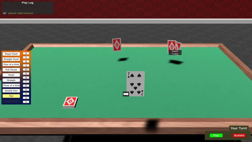 Скриншот 6 к игре Poker Hands Bullshit