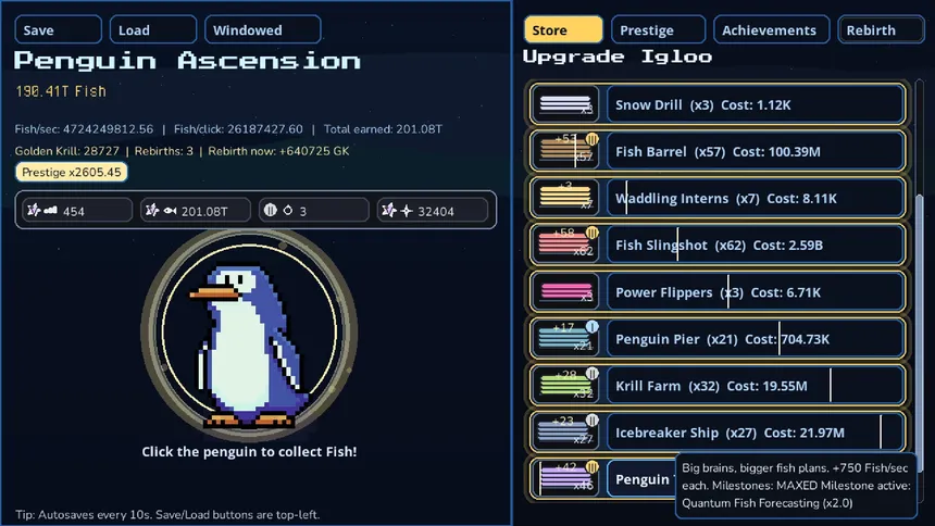 Скриншот 5 к игре Penguinomics