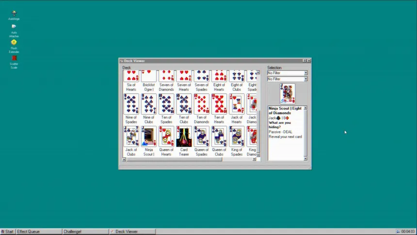Скриншот 5 к игре Video Poker 95