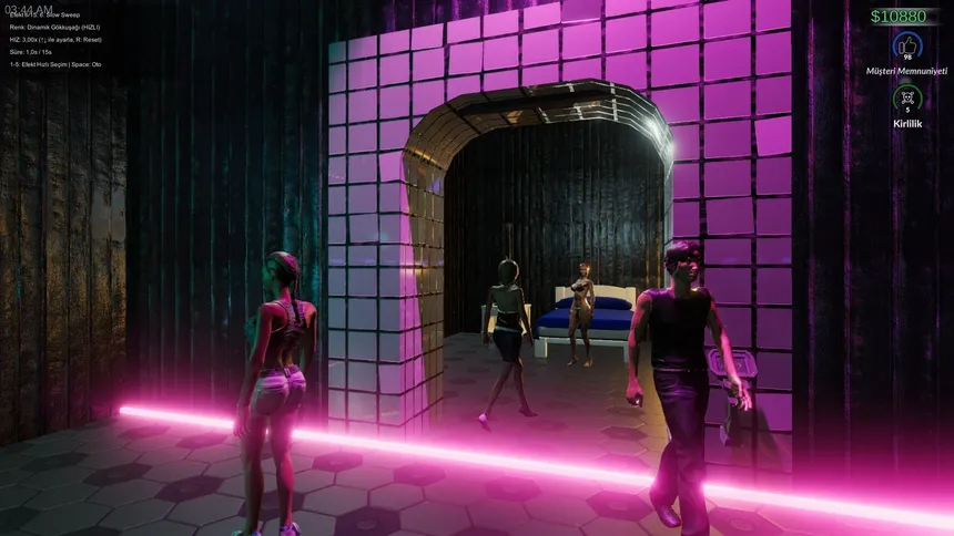 Скриншот 6 к игре Neon Vice Club Simulator