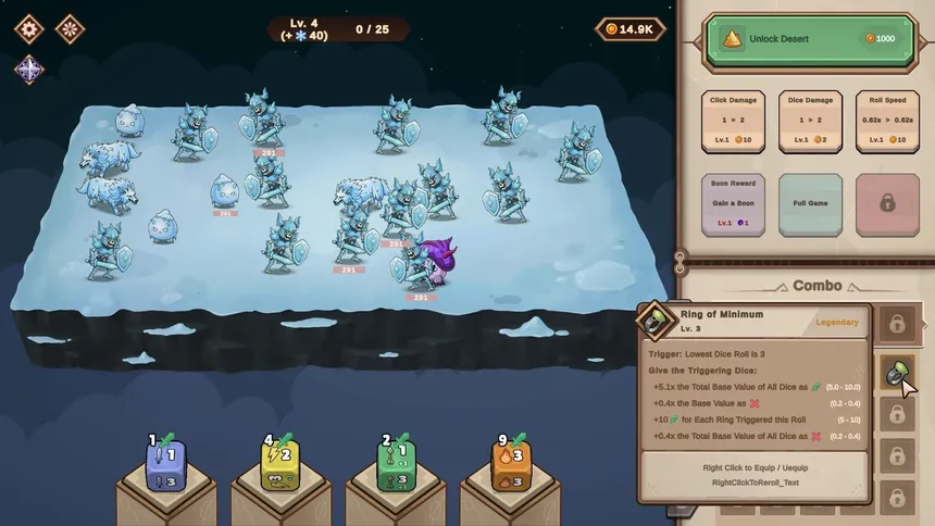 Скриншот 5 к игре Desktop Nard: Dice Idle