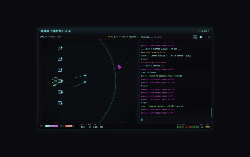 Скриншот 6 к игре Neural Throttle