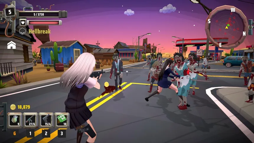 Скриншот 5 к игре Undead Apocalypse: Hellbreak