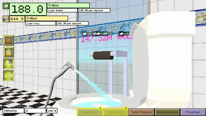 Скриншот 5 к игре Toilet Paper Idle