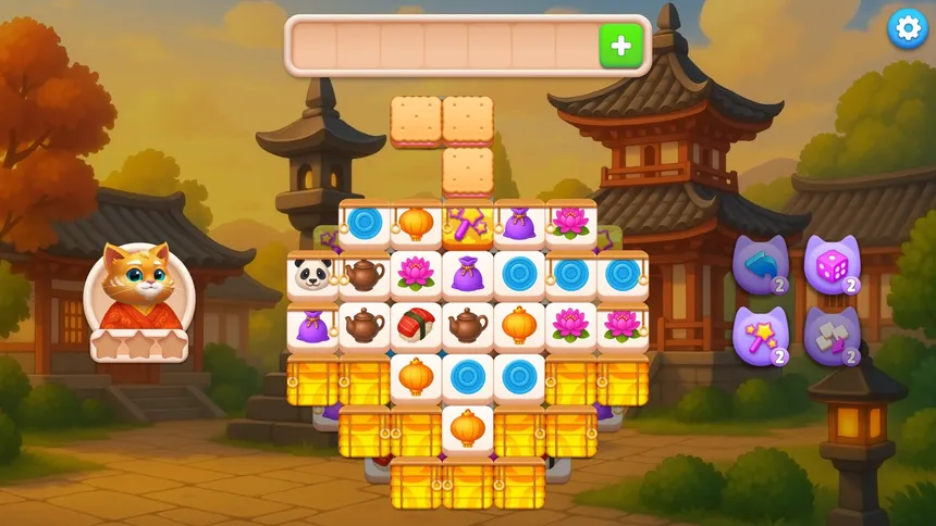 Скриншот 5 к игре Catjong 3: Purrl of the East