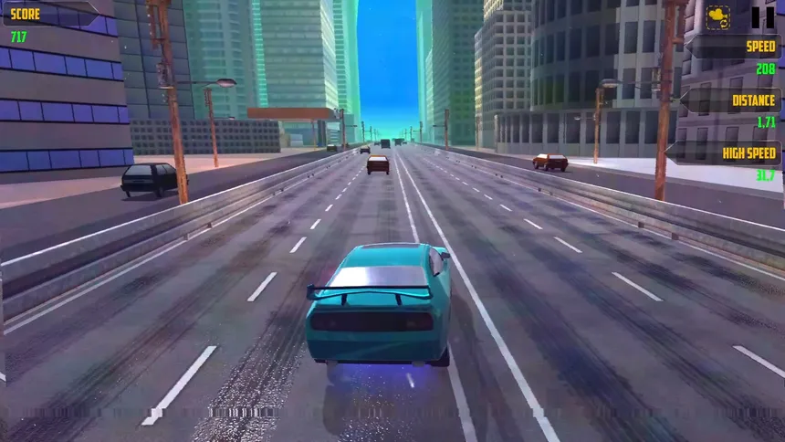 Скриншот 5 к игре Retrowave Highway