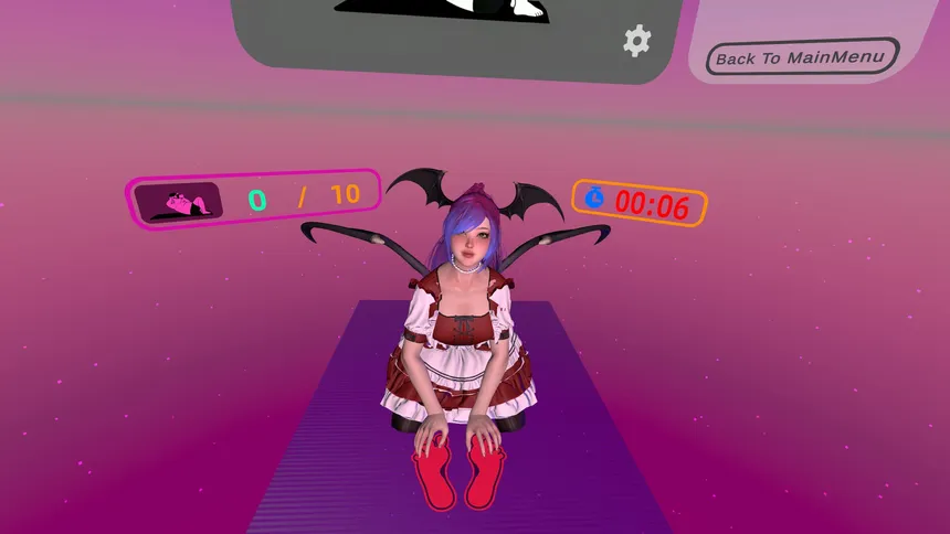 Скриншот 6 к игре Otaku VR: Сила пресса и поцелуи