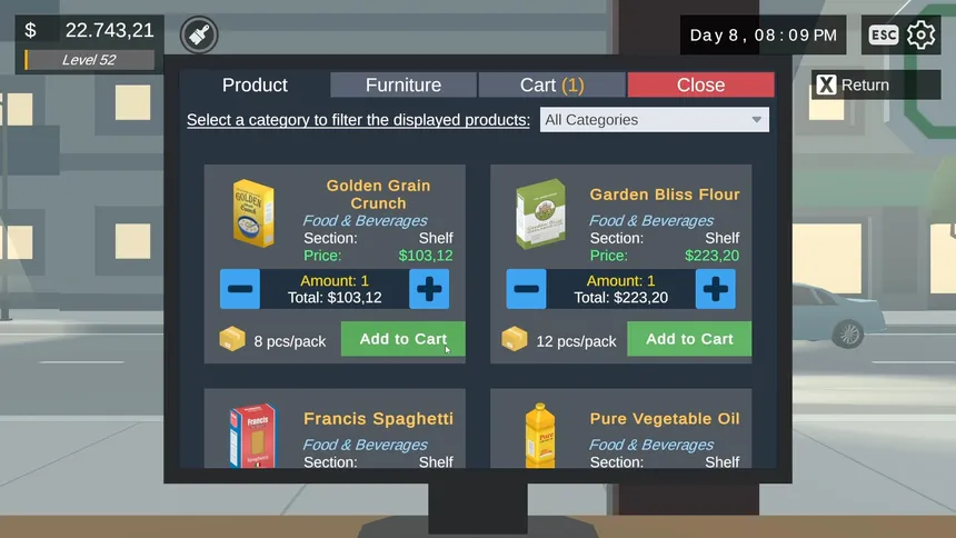 Скриншот 5 к игре Supermarket Life Simulator
