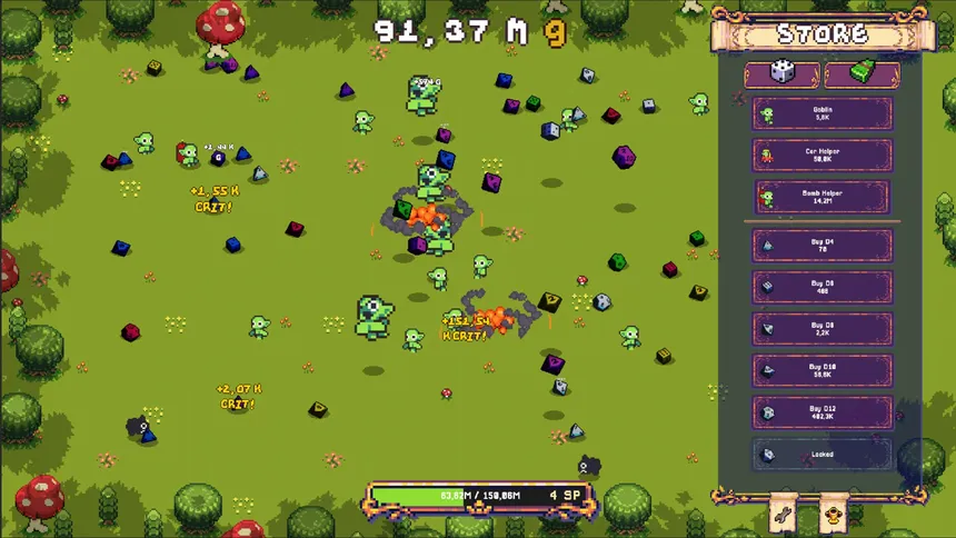 Скриншот 6 к игре Dice Goblins Clicker