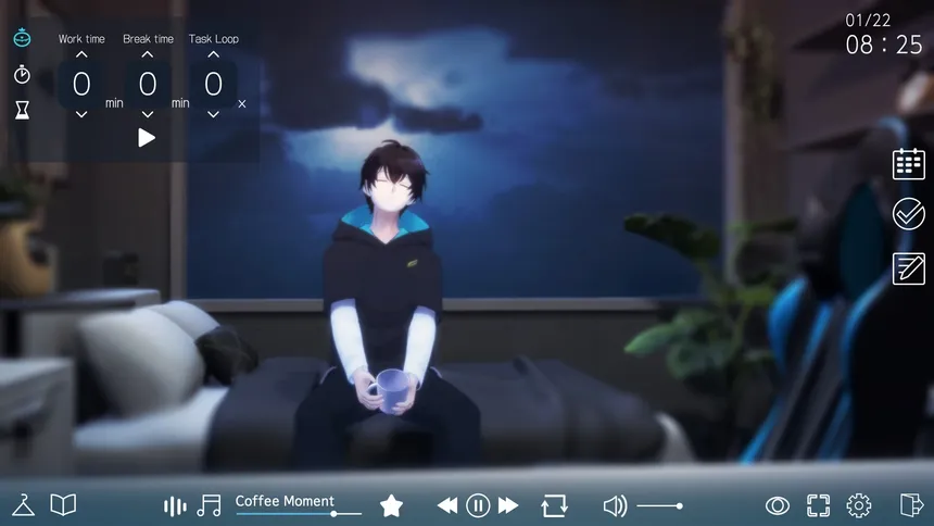 Скриншот 5 к игре Mellow Echoes:Lo-Fi Moments