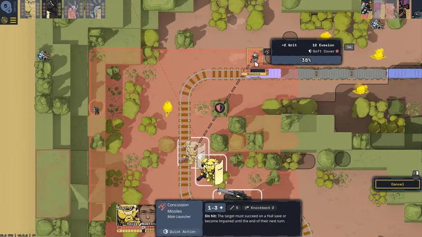 Скриншот 6 к игре Lancer Tactics