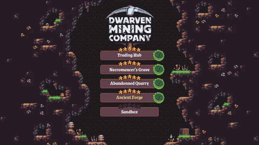 Скриншот 7 к игре Dwarven Mining Company