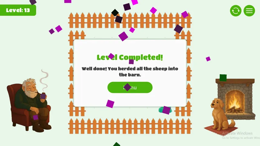 Скриншот 5 к игре 3 Sheep Puzzle
