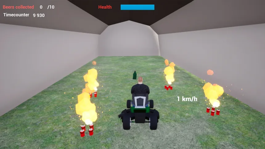 Скриншот 5 к игре Lawnmower Game Beer