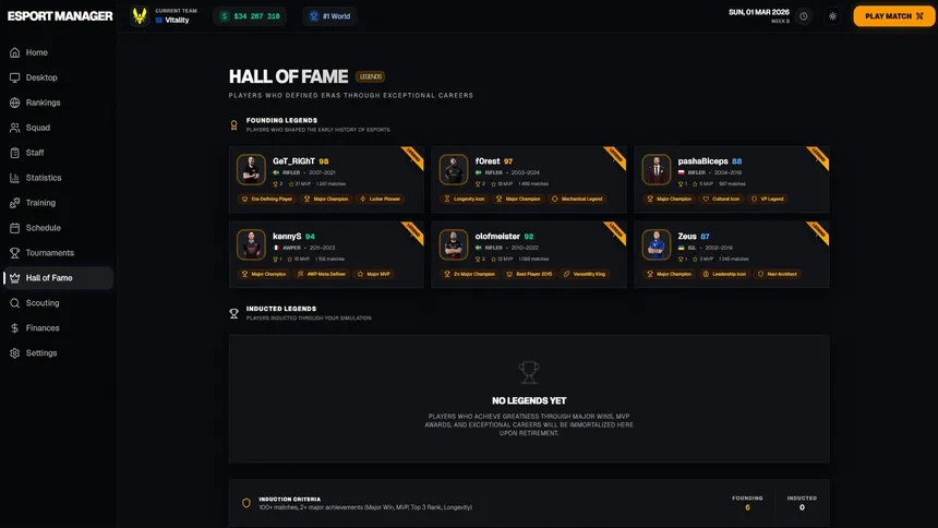 Скриншот 6 к игре Esports Manager: FPS
