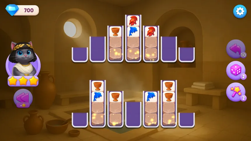 Скриншот 5 к игре Sort Pawzzle 2: By the Purrthenon
