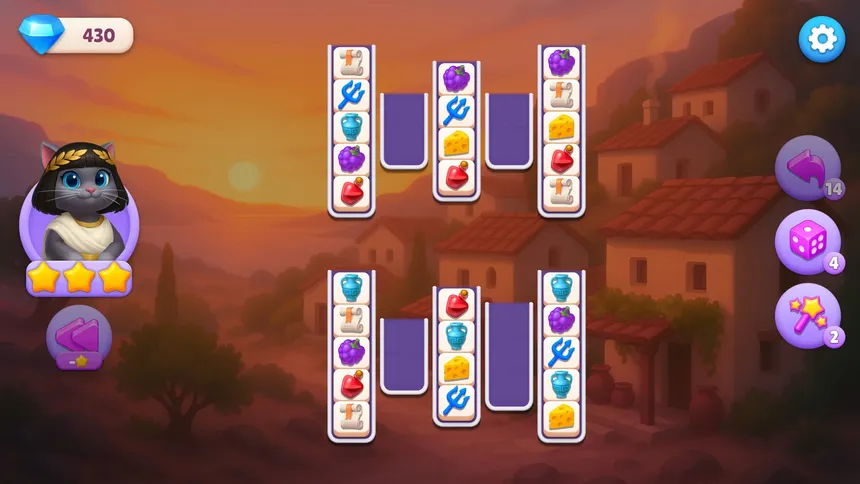 Скриншот 7 к игре Sort Pawzzle 2: By the Purrthenon