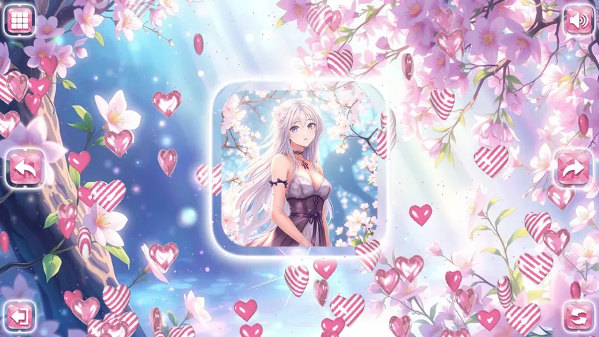 Скриншот 8 к игре Lovely Anime Puzzle: Spring