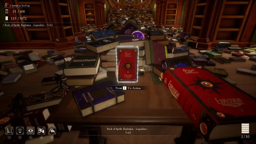 Скриншот 5 к игре Librarian: Tidy Up the Arcane Library!