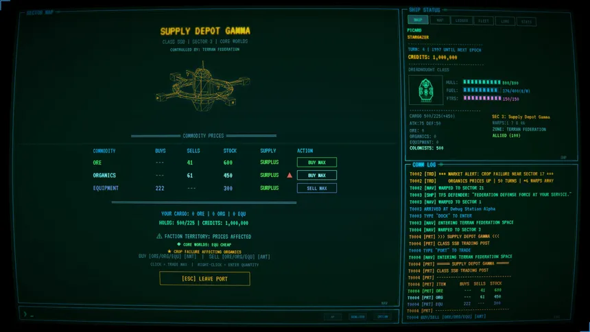 Скриншот 5 к игре Warp to Sector One