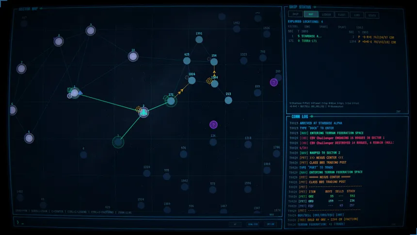 Скриншот 8 к игре Warp to Sector One