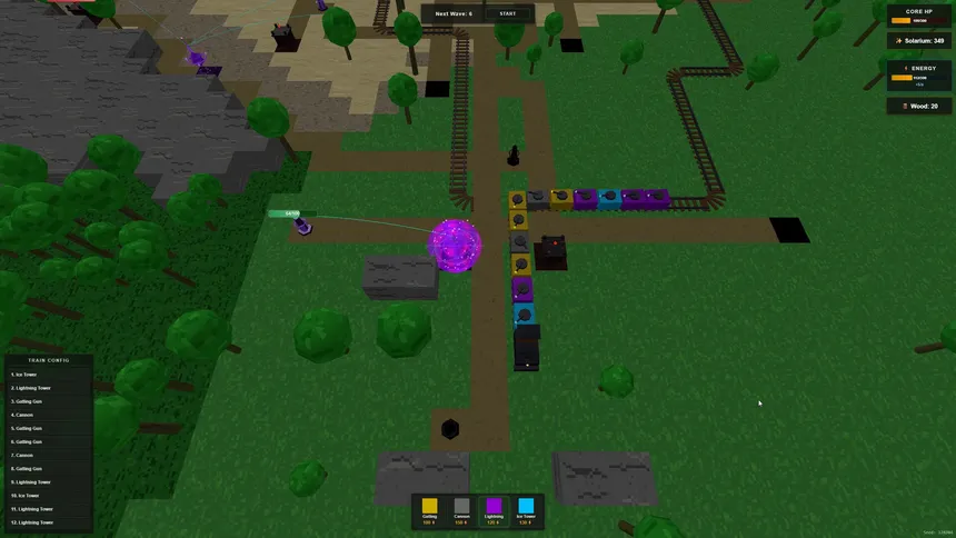 Скриншот 6 к игре Train Towers