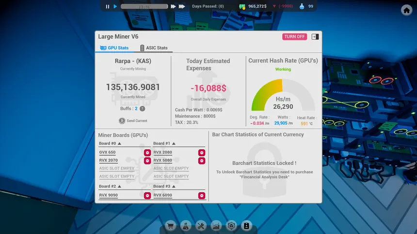 Скриншот 6 к игре Crypto Mining Tycoon