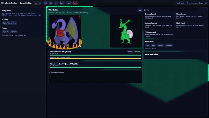 Скриншот 5 к игре Alien Soda Online