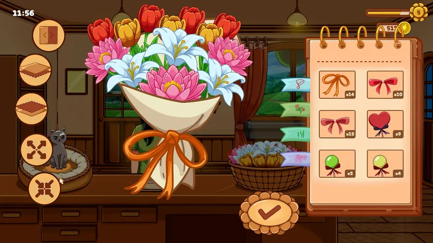Скриншот 8 к игре Bloomvale: Bouquets & Scents