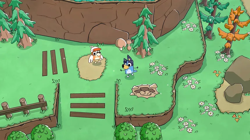 Скриншот 5 к игре Bluey's Quest For The Gold Pen