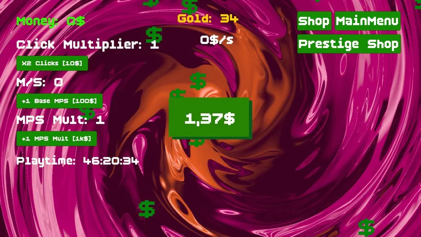 Скриншот 5 к игре MoneyClicker