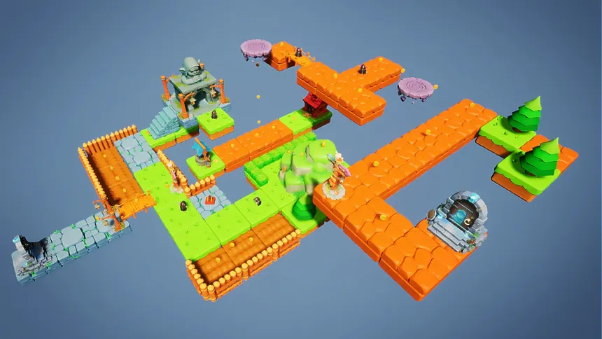 Скриншот 6 к игре Minibles World Adventure Time