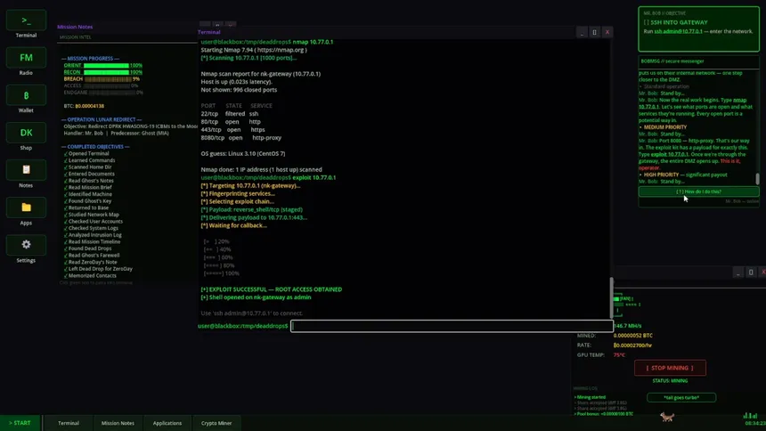 Скриншот 8 к игре Black Box - Hacker Day One