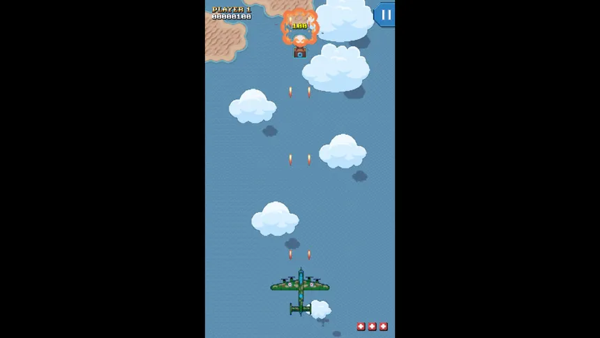 Скриншот 6 к игре Cosmic Rift: Zero-G Experiment – Rift War 1944
