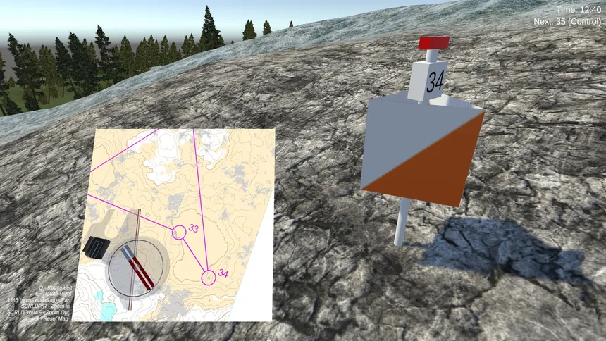 Скриншот 8 к игре Infinite Orienteering: The Hiker's Path