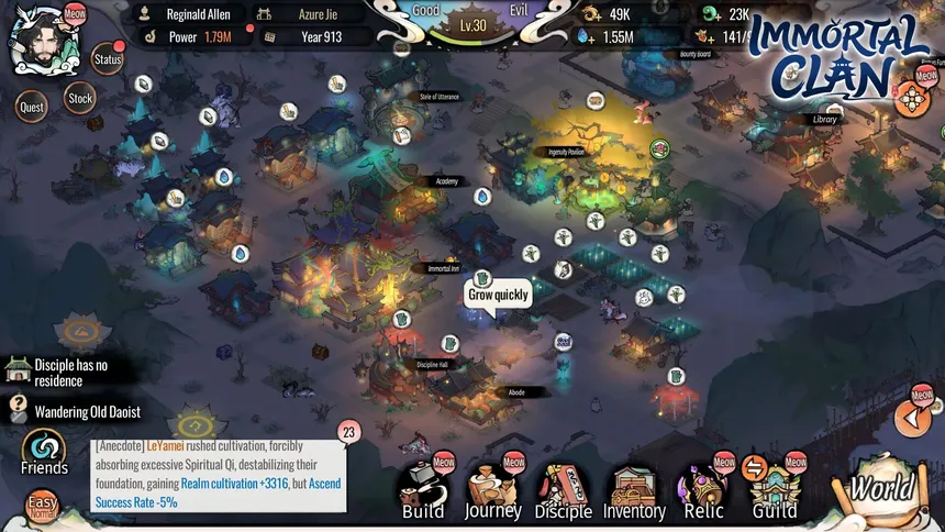 Скриншот 5 к игре Immortal Clan: Grandmastery