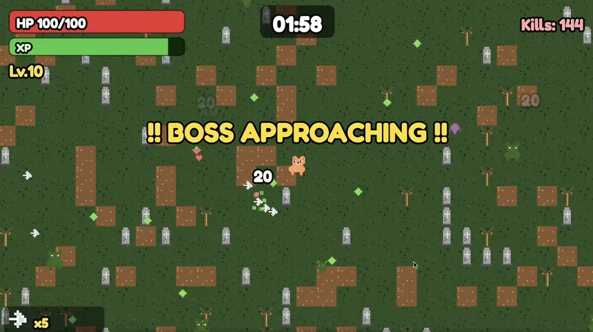 Скриншот 5 к игре Catvivors