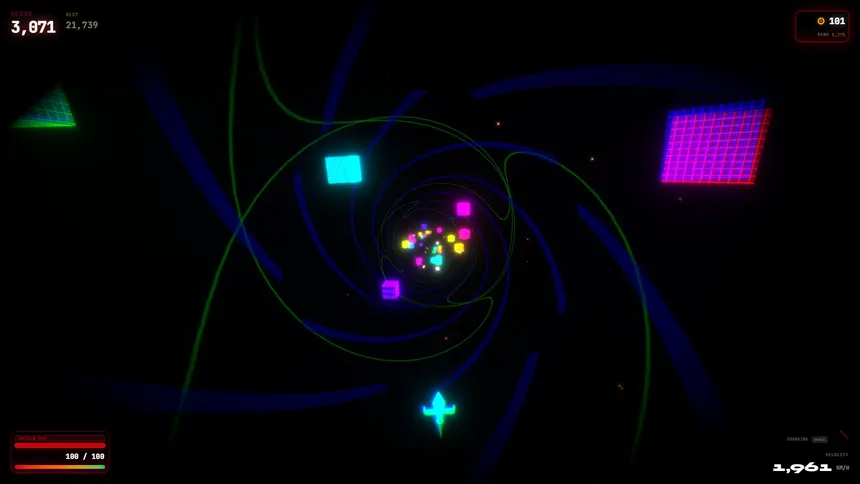Скриншот 5 к игре Neon Hole