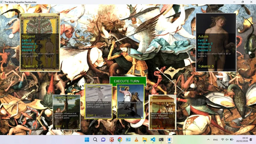 Скриншот 5 к игре The Bible Roguelike Deckbuilder