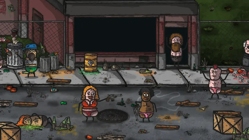 Скриншот 6 к игре Streets of bums
