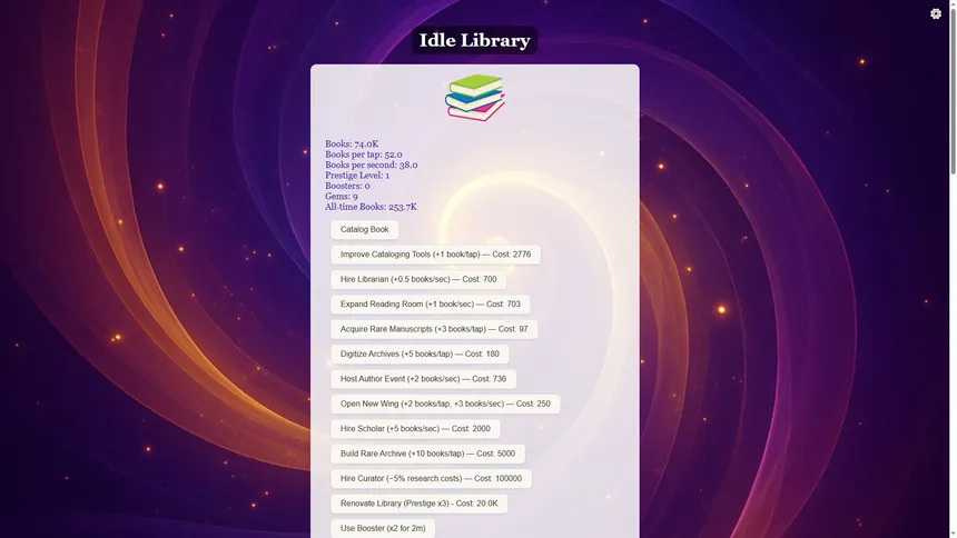 Скриншот 5 к игре Idle Library