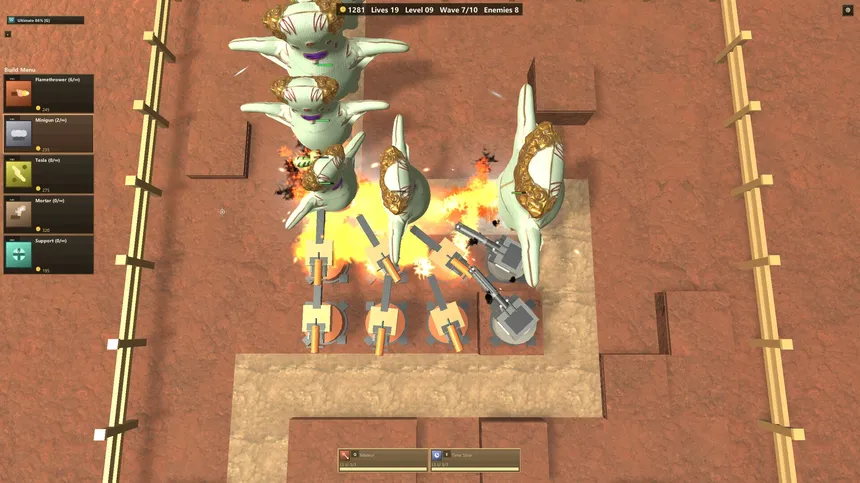 Скриншот 6 к игре Tower Defense Ultimate: Crashfall Protocol