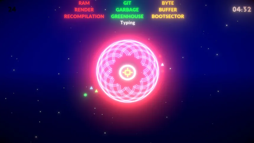 Скриншот 5 к игре Mandala: Type To Defend