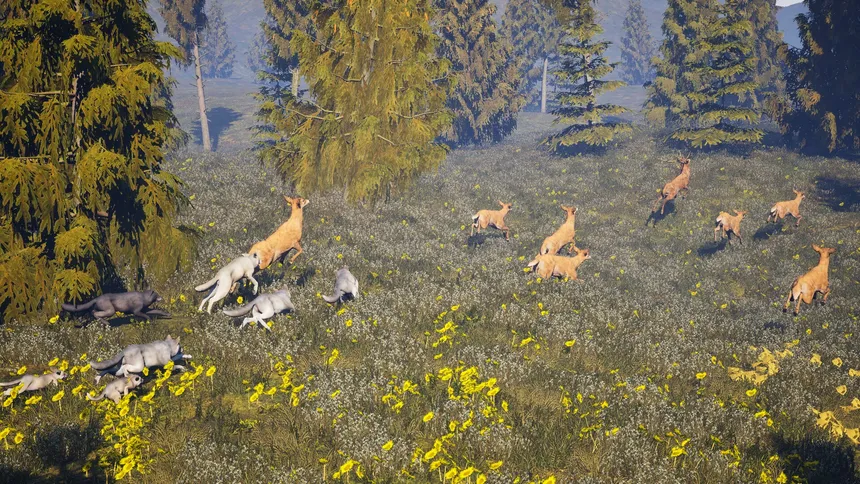 Скриншот 5 к игре Susia - Wolf Life Simulator